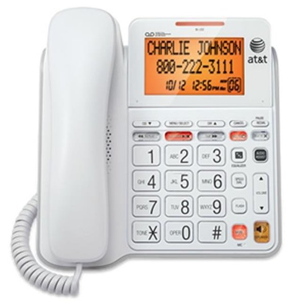 Abacus Corded Answering System with Large Displ AB133301